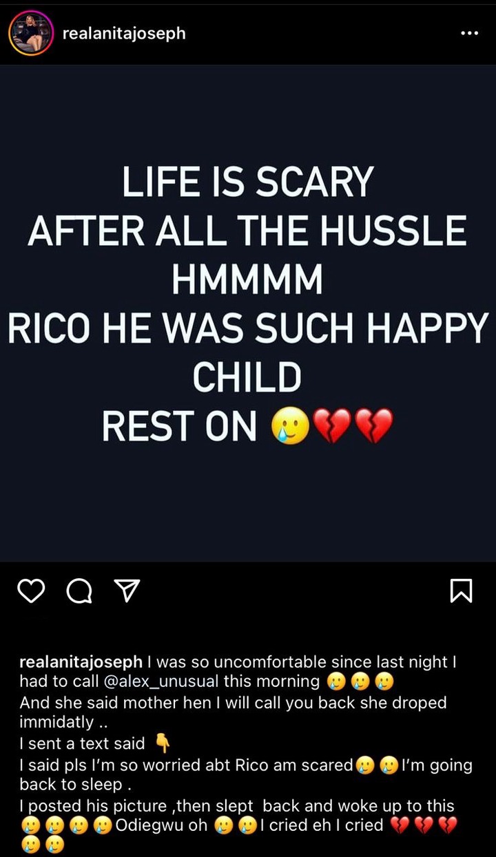 Celebrities mourn?reality star Rico Swavey following his death after car accident 