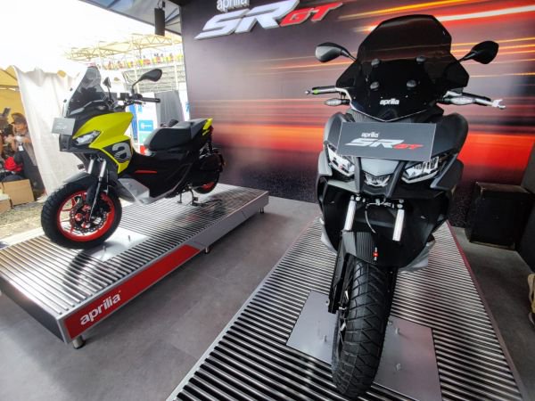 Aprilia SR GT200 Mengusung Konsep Skutik Adventure Rasa Eropa, Harganya?