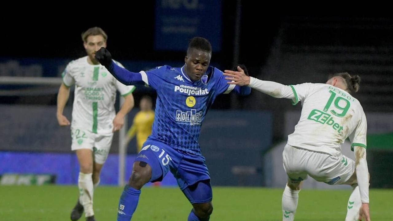 Football – Ligue 2. Junior Olaitan, l’insaisissable Chamois contre Saint-Étienne