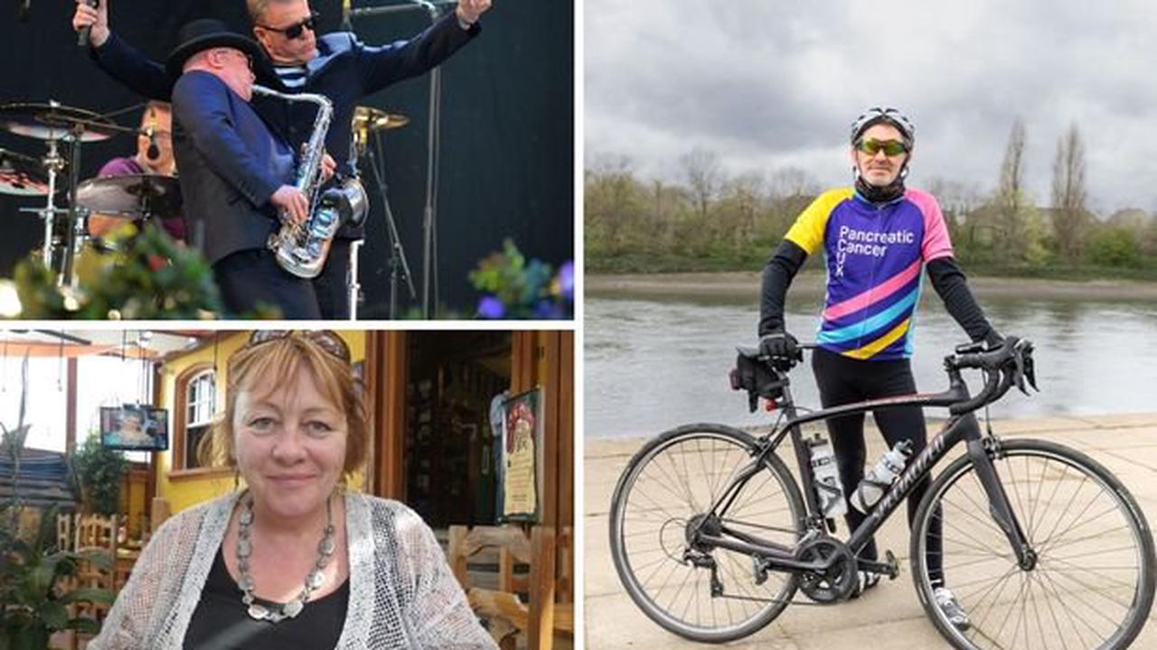 Madness singer Suggs backs Newcastle cyclist's 3,500 mile ride in memory of wife who died from cancer