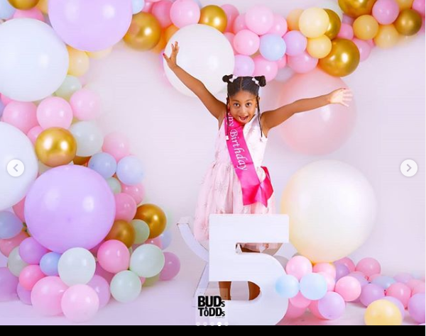  DJ Neptune shares beautiful photos as he celebrates his daughter on her 5th birthday
