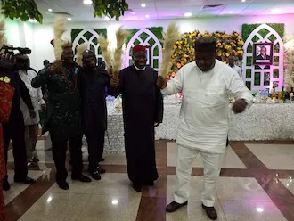 Governor Ugwuanyi hosts ex-president Goodluck Jonathan in Enugu
