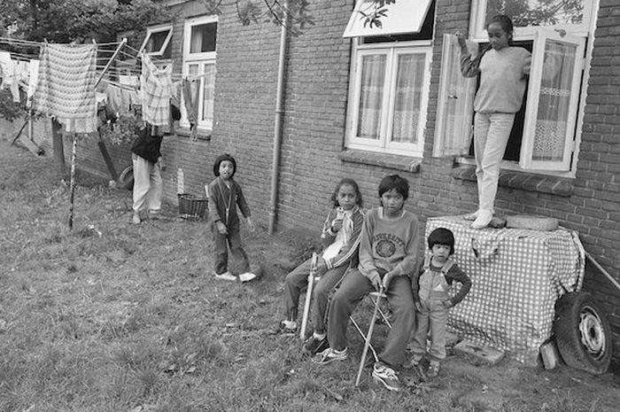 Kamp Vught, tempat keluarga KNIL Maluku yang pindah ke Belanda. Tempat ini sebelumnya adalah kamp konsentrasi yang digunakan selama Perang Dunia II.