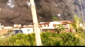 Pipeline explosion in Lagos