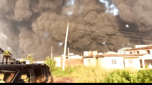Pipeline explosion in Lagos