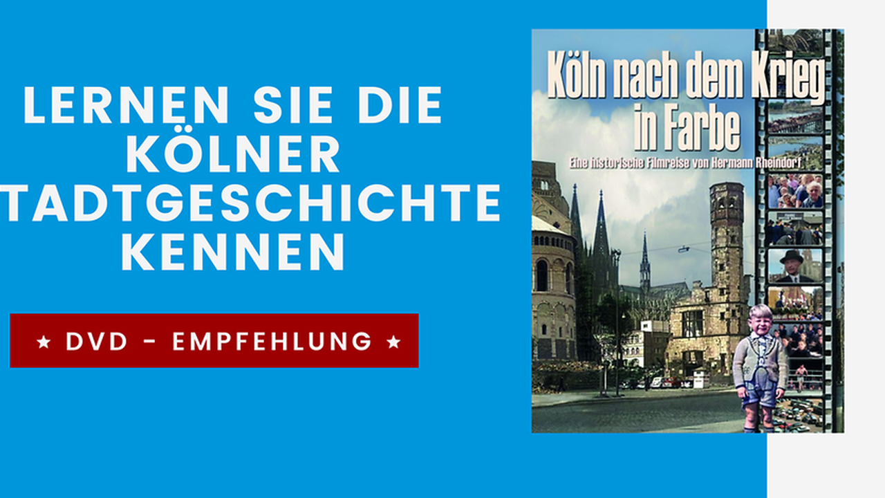 DVD "Köln nach dem Krieg in Farbe"