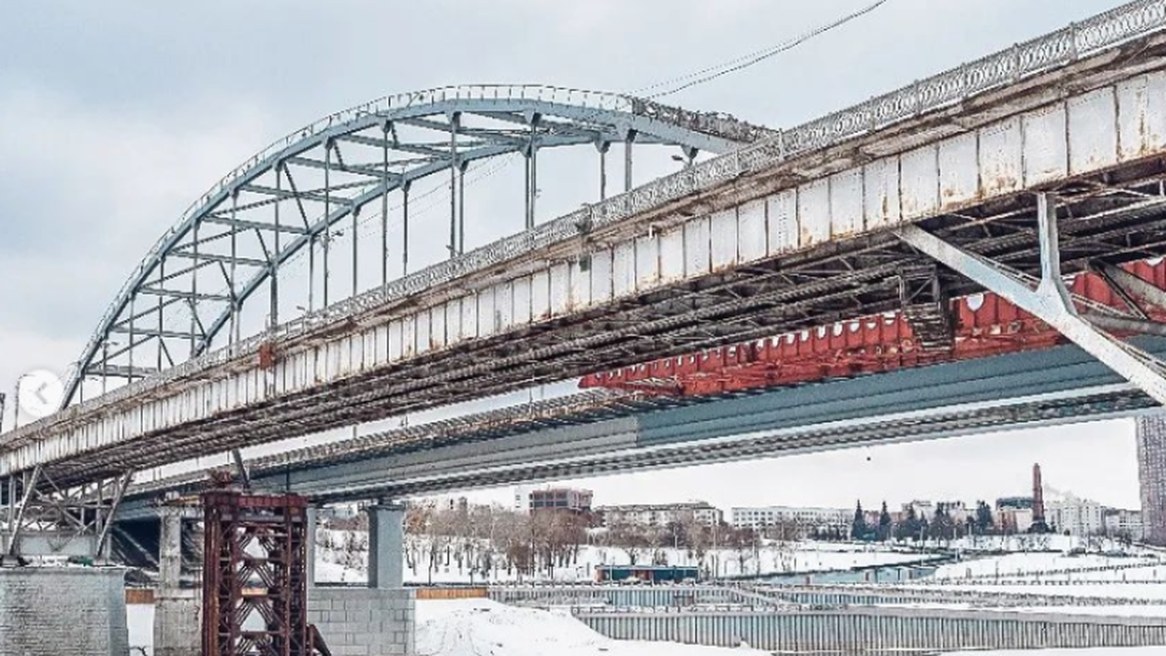 В марте 2022 года начнут ремонт старого Бельского моста в Уфе