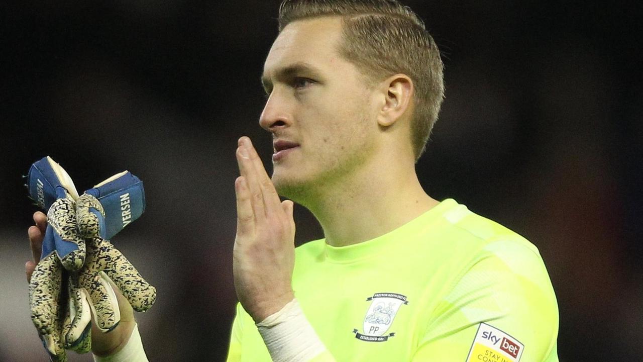 Preston North End keeper Daniel Iversen could earn World Cup call-up