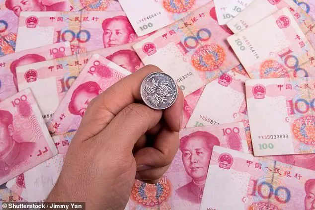 Many Chinese people believe that chucking coins at a specific target could bring them luck