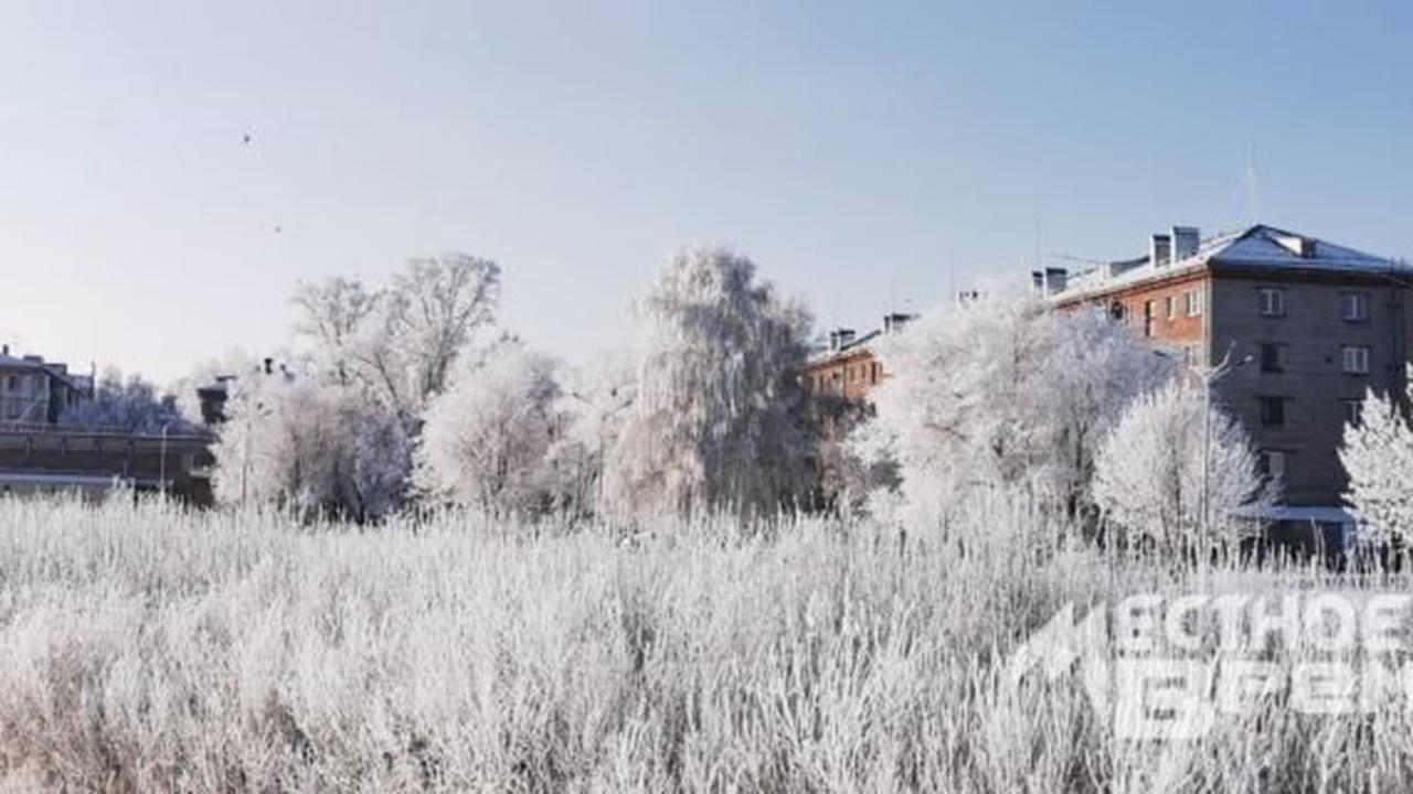 В Алтайском крае и Рубцовске морозно: погода на 25 января