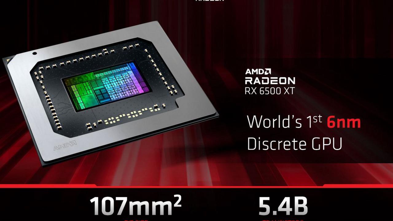 Radeon RX 6500 XT: Hinweise auf zweckentfremdeten Chip