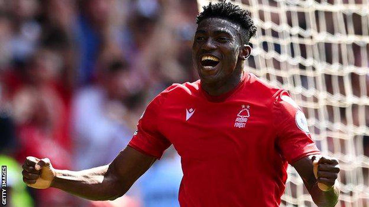 Taiwo Awoniyi: Nigeria striker revels in historic goal for Nottingham Forest