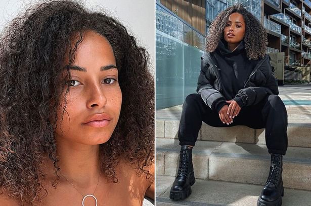Amber Gill Shows Off Natural Look After Straightening Her Long Hair Opera News