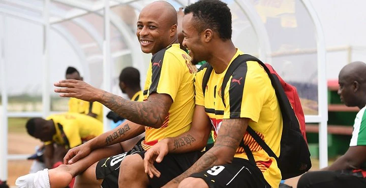 Ayew brothers arrive for Ghana AFCON qualifiers