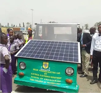 Nigeria's Yabatech students make country proud, build solar-powered car