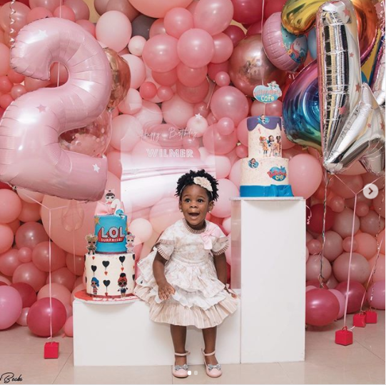 Singer, Patoranking releases beautiful photos of daughter Wilmer to celebrate her on her 2nd birthday