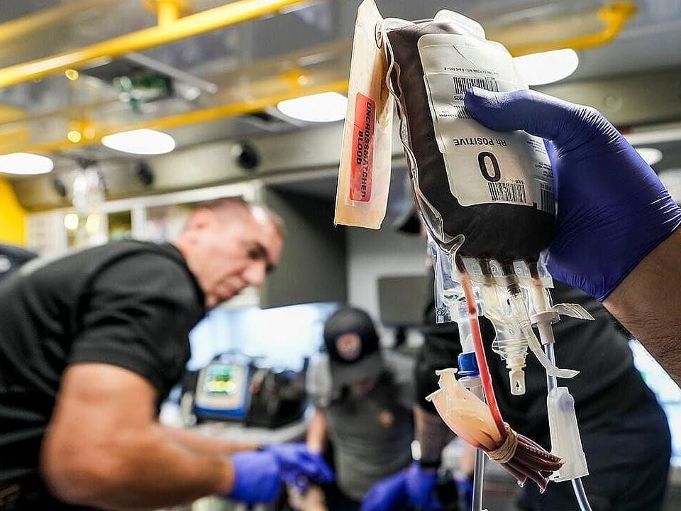 After a crash, can blood reach you in time?