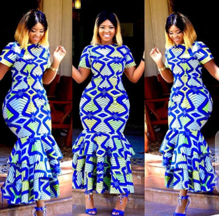 Trendy Ankara Gowns that Will Grab Your Man's Attention