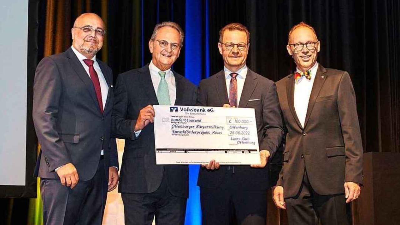 LC Offenburg spendet 100 000 Euro für Sprachförderprojekt der Sankt-Andreas-Stiftung
