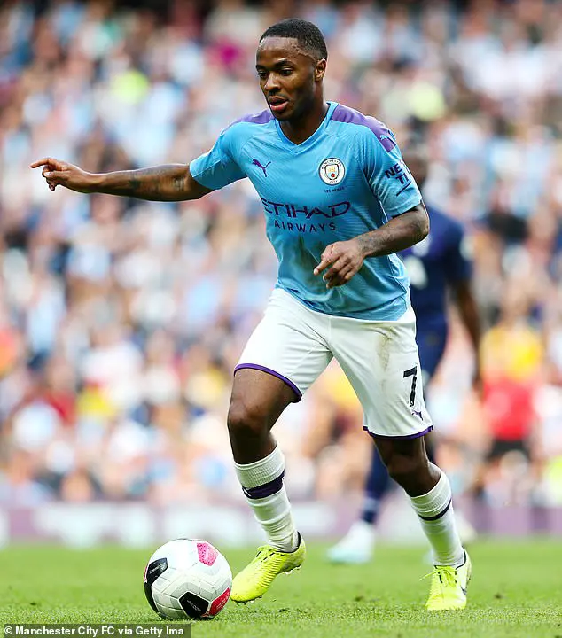 Transfermarkt believe Raheem Sterling's value has dropped an incredible £28.8m to £115.20m