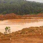 NAIMOS advances into Atiwa Forest, uncovers child labour, river diversion and heavy machinery