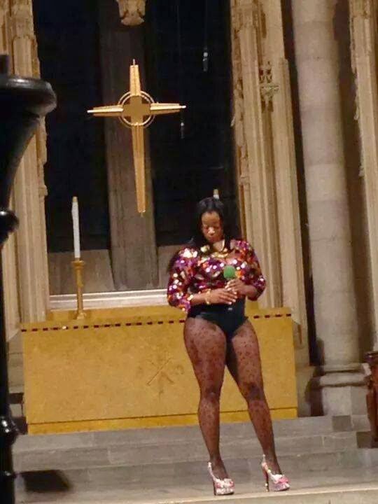 Gospel Singer Dress To Church Half pic