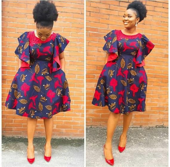 2020 Latest Ankara Short Gown Styles For Beautiful African Woman